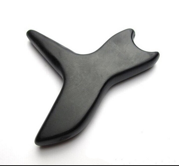 Natural Stone Needle Massage Wand Relax Percussion Wellness Points Massage